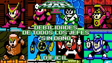 megaman 2 debilidades